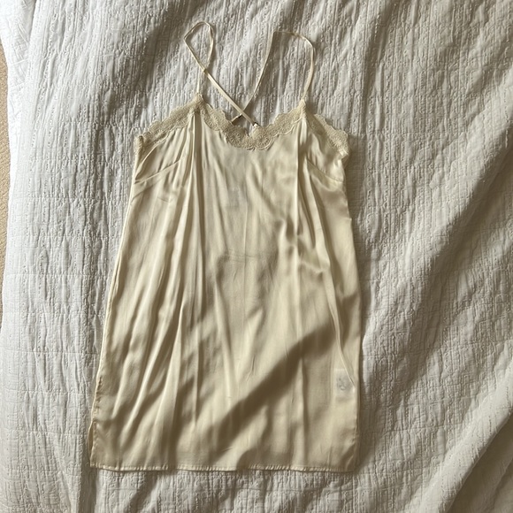 NWOT Spell Bride Maple Silk Slip Dress Size Small - Picture 3 of 7